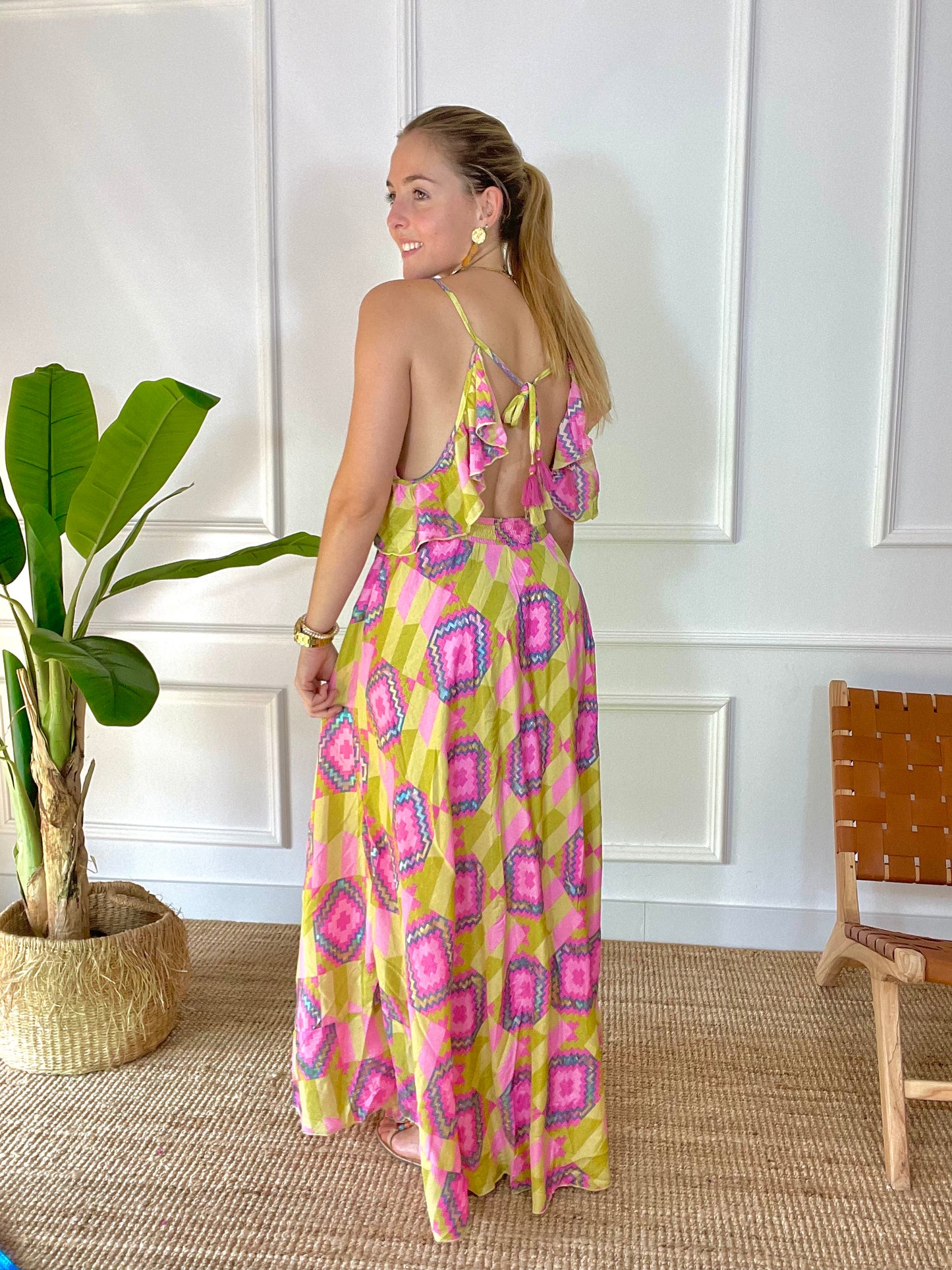 Vestido Alina Naranja