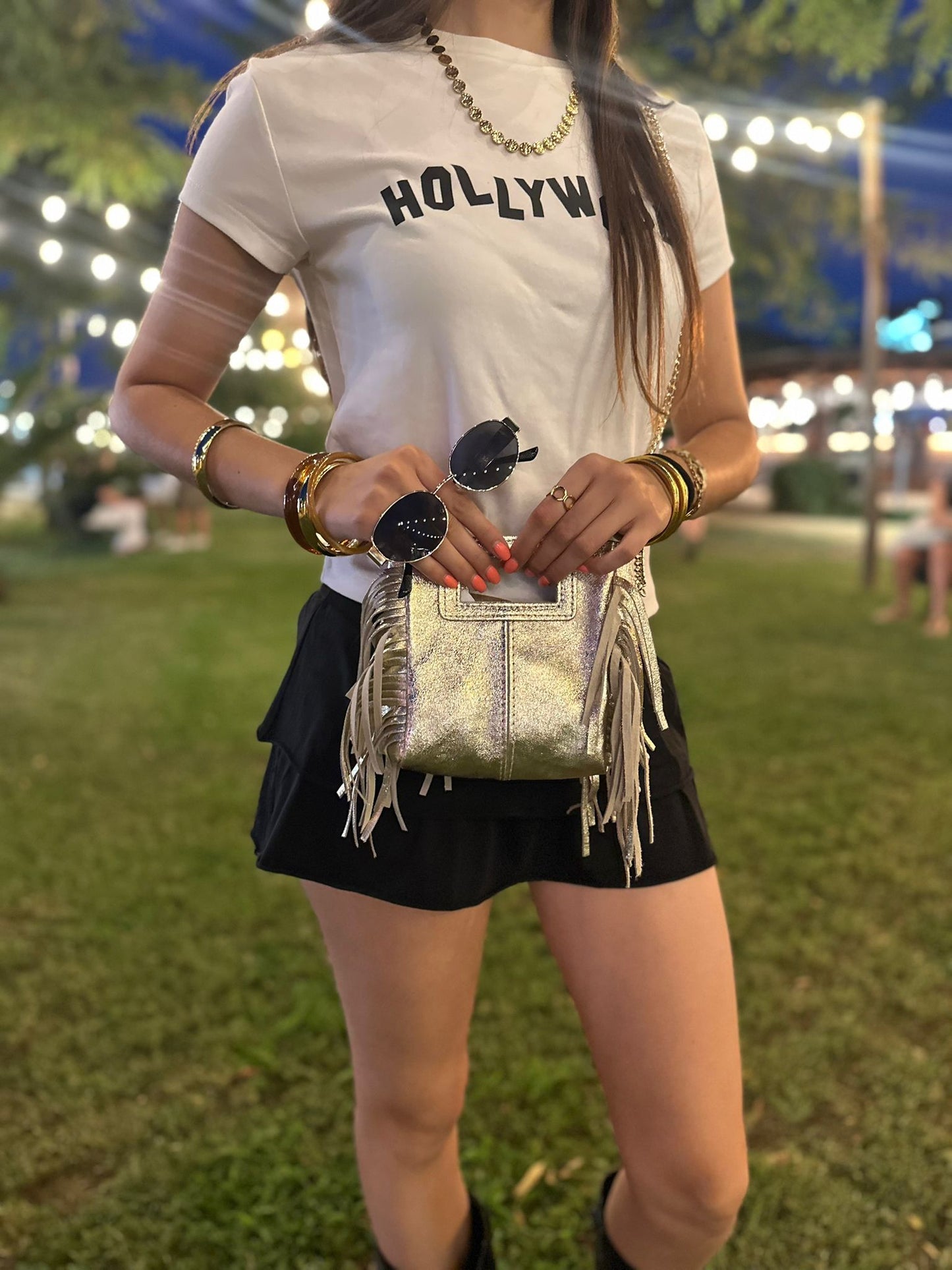Bolso Ademuz Mini Dorado