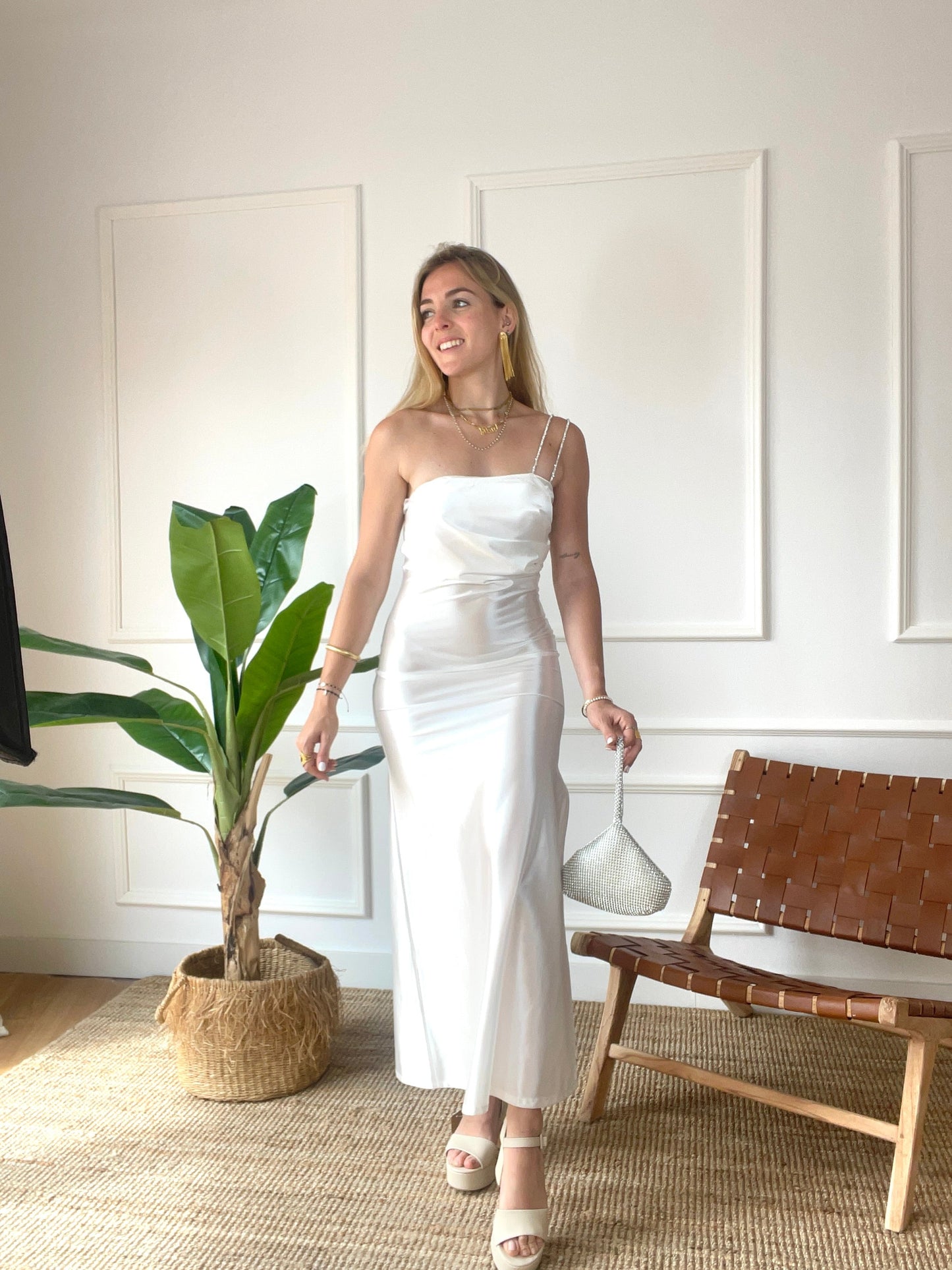 Vestido Bishop Blanco