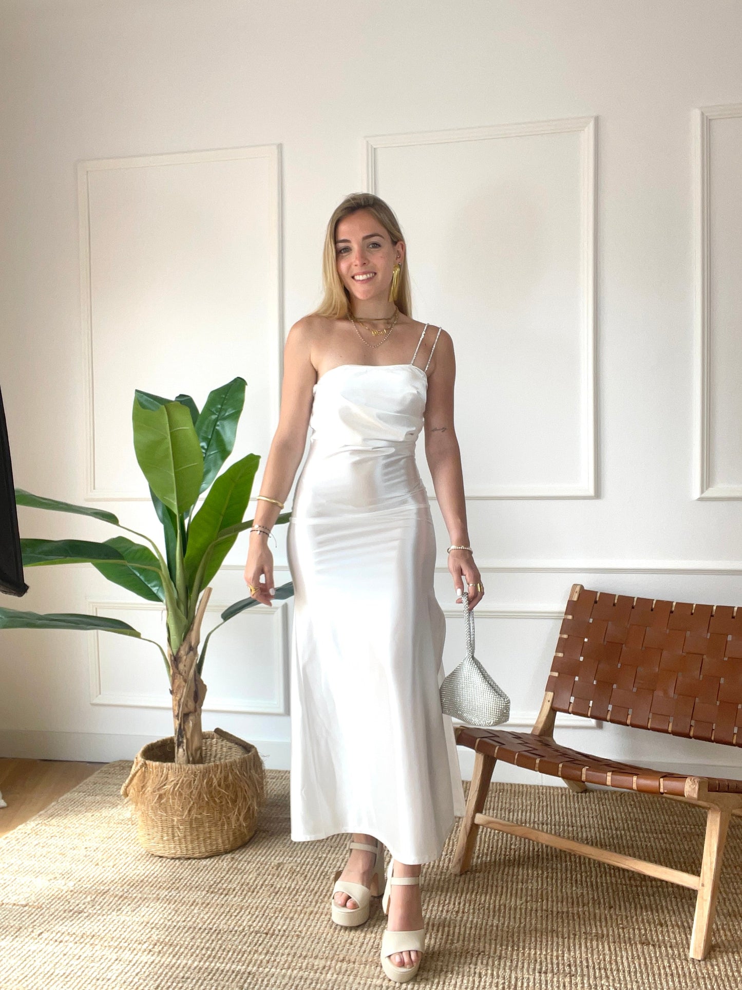 Vestido Bishop Blanco