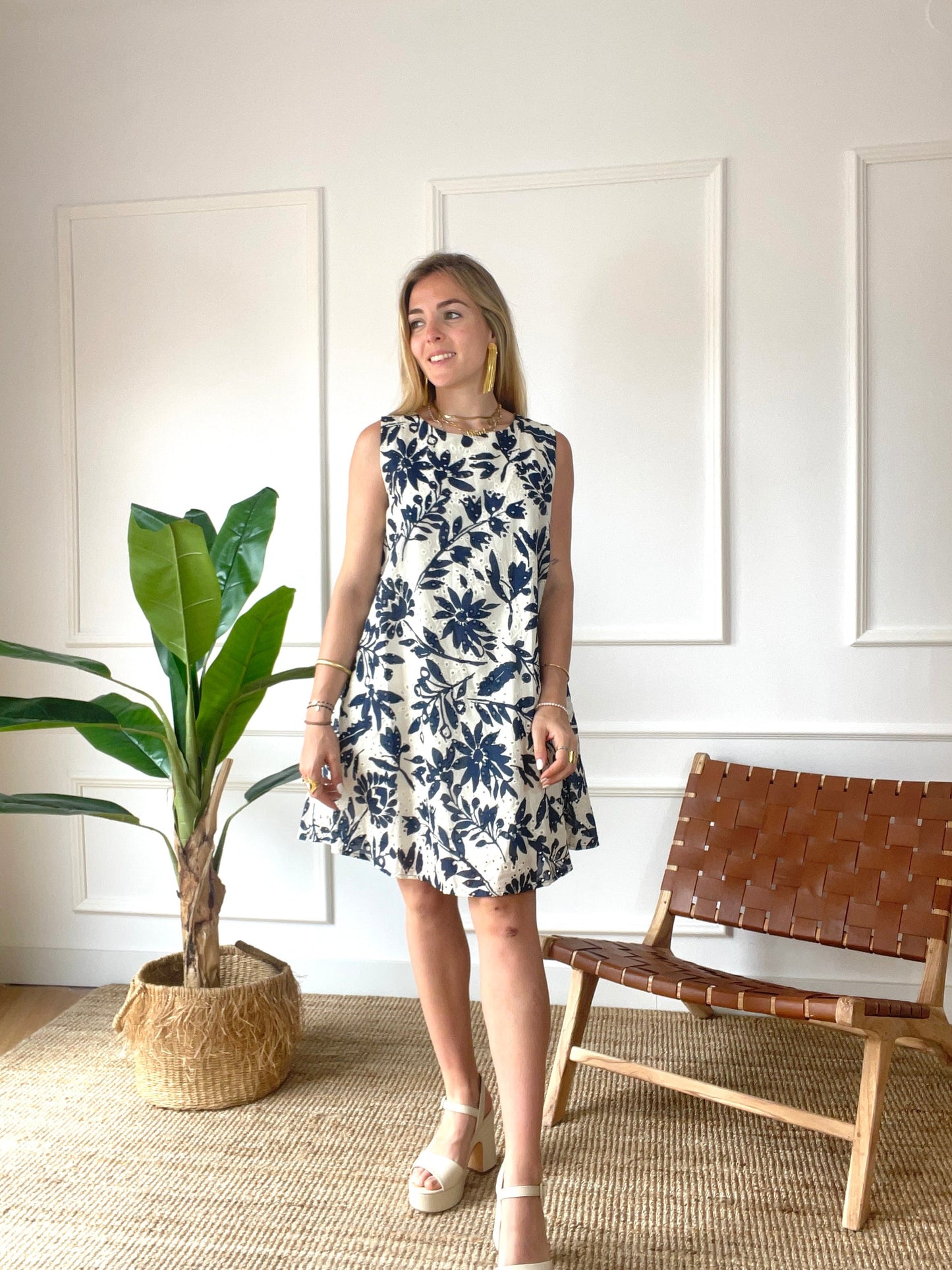 Vestido Torontino Azul