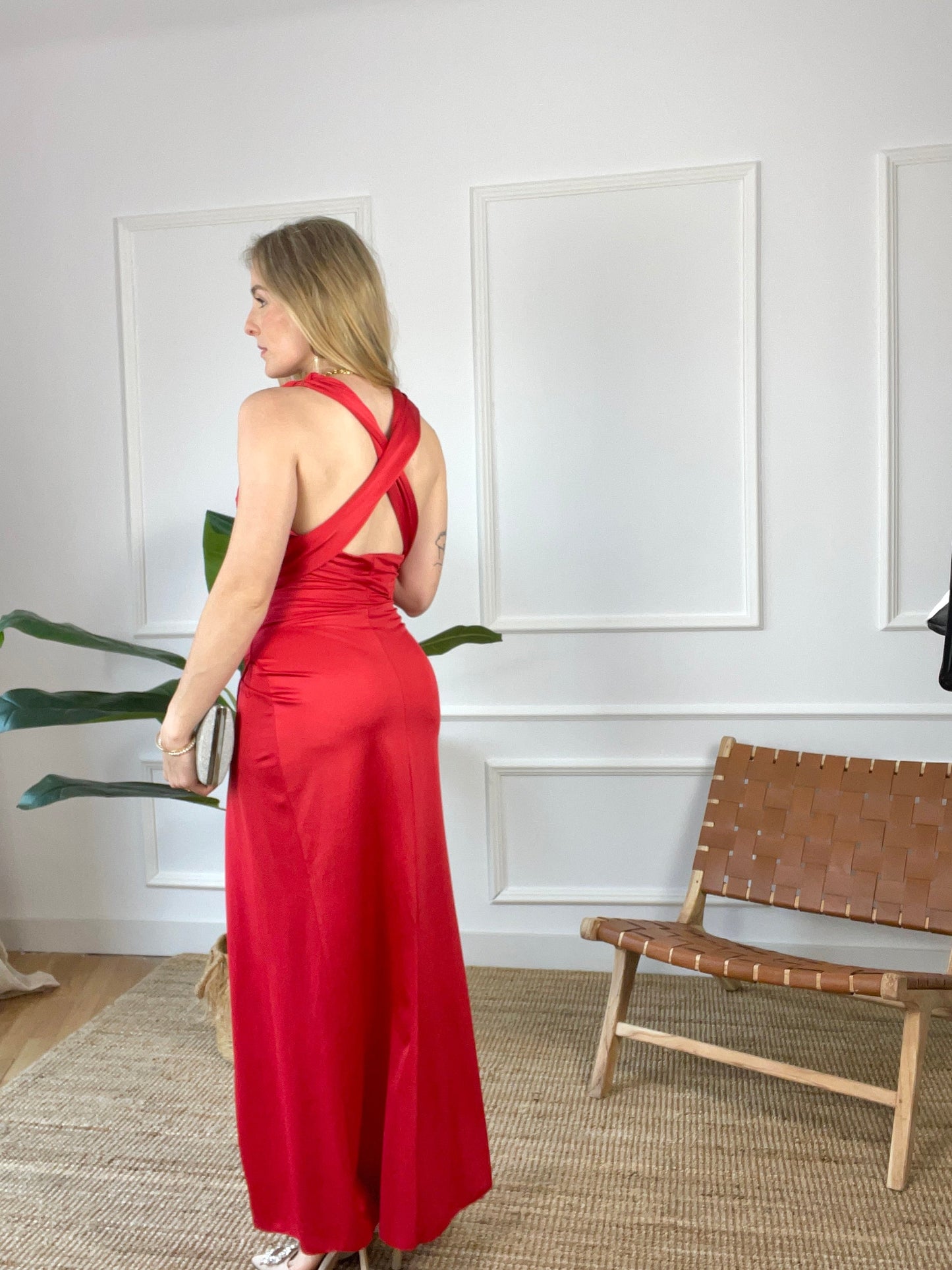 Vestido Anmon Granate