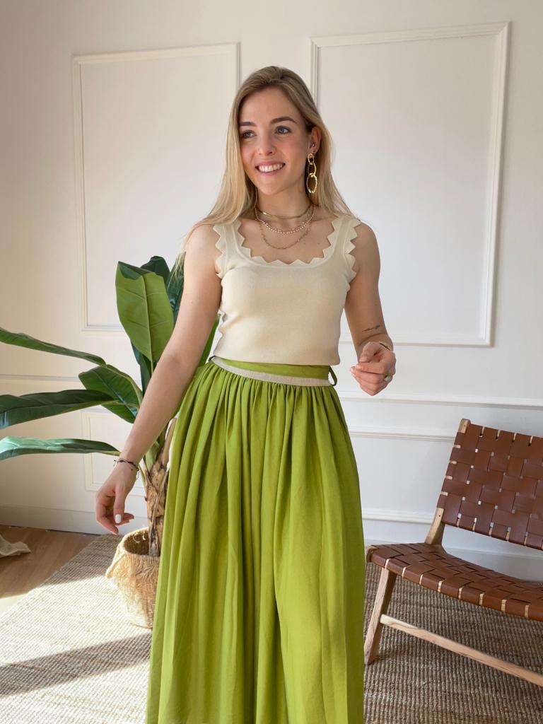 Falda Micibo Verde