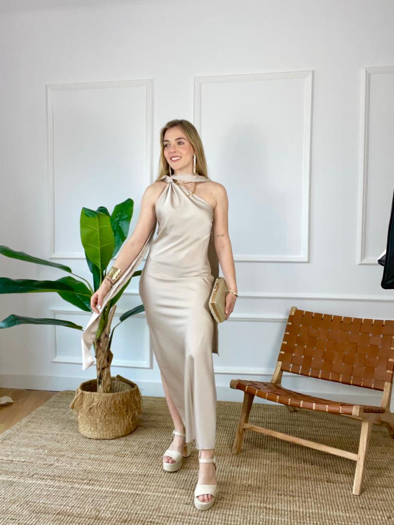 Vestido Radcliffe Beige