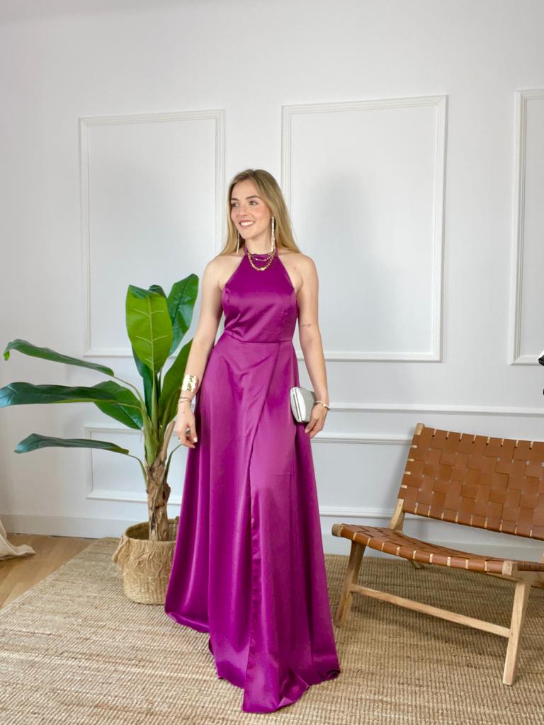 Vestido Malti Morado