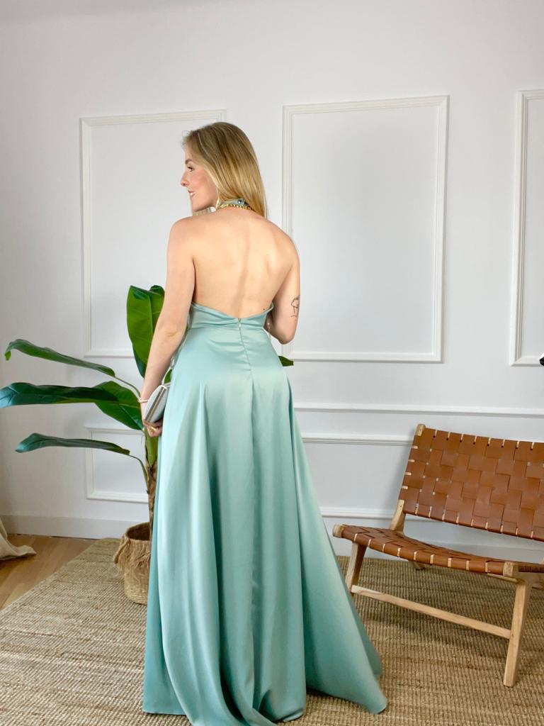 Vestido Malti Turquesa