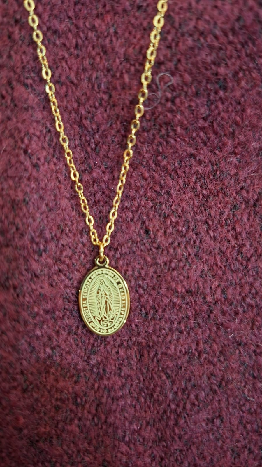 Collar Virgen de Guadalupe