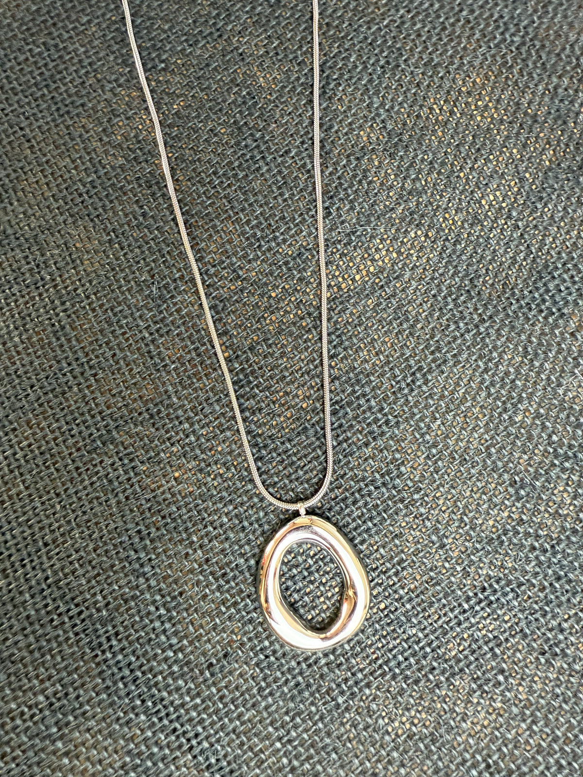 Collar Angeles plateado