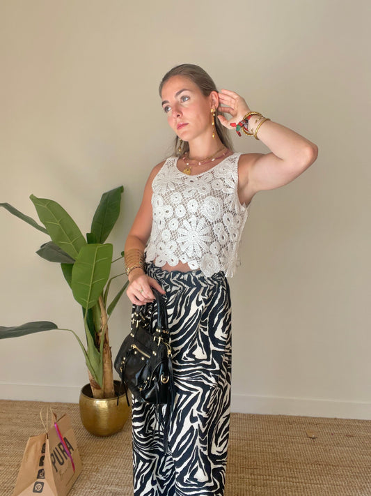 Top Delphine Blanco