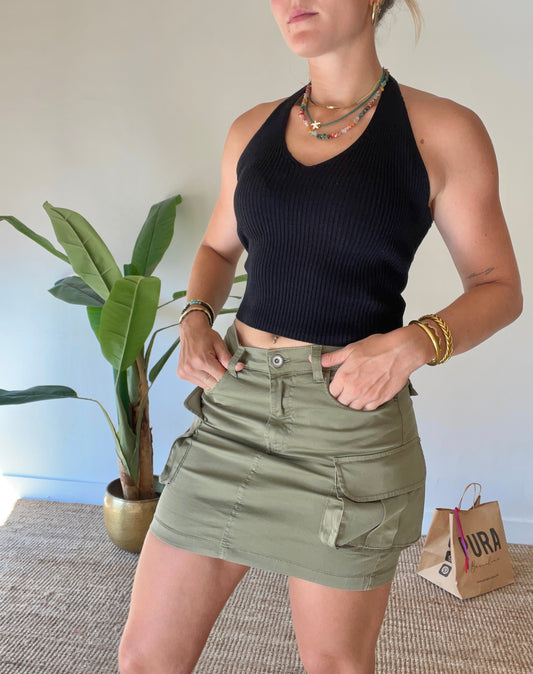 Top Abby Negro