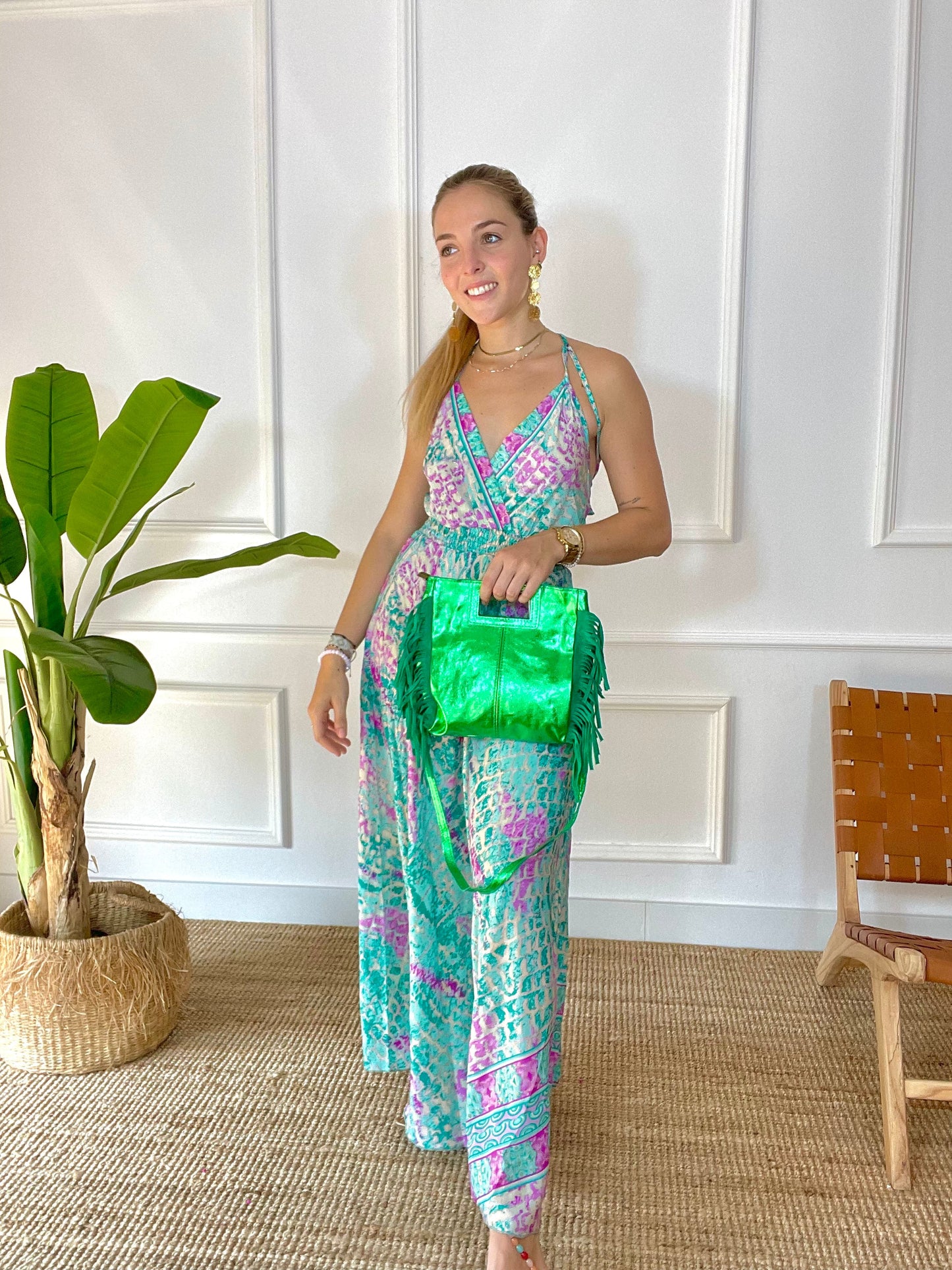 Bolso Bacquet Verde