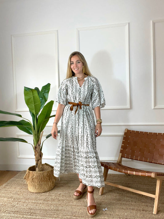 Vestido Lara Caqui