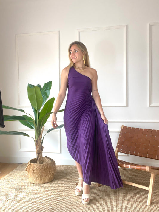 Vestido Claxton Lila
