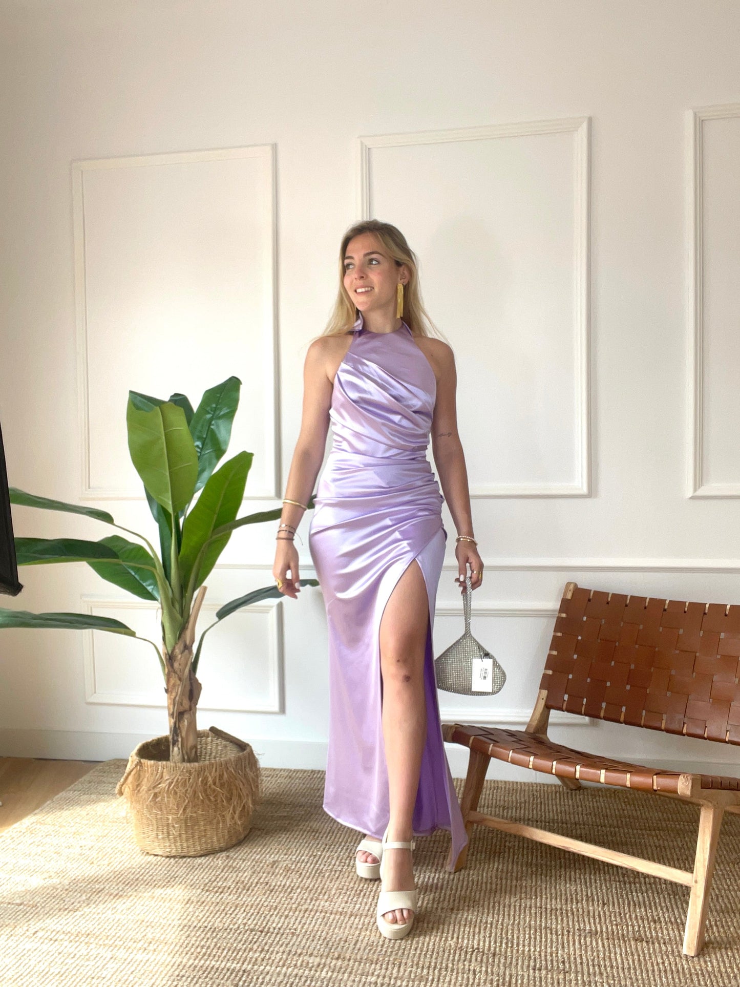 Vestido Neado Malva