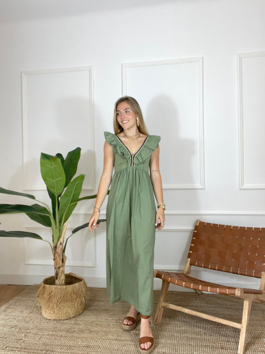 Vestido Altinum Caqui